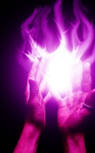 violet flame hands